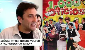 ¿'Mil oficios' tendría el mismo éxito que hace 22 años si se transmitiera hoy? César Ritter lo revela