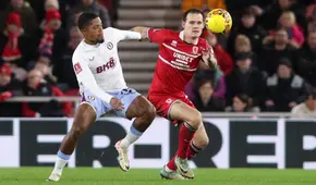 Triunfo del Aston Villa sobre el final: los Villanos derrotaron 1-0 a Middlesbrough y avanzaron en la FA Cup