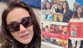 Preity Zinta, actriz de Bollywood, canceló reunión prevista con fans en Lima: ¿cuál fue la razón?