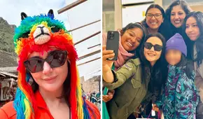 Famosa actriz de Bollywood, Preity Zinta, se despidió de sus fans antes de irse de Cusco