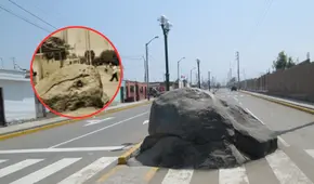 La insólita Piedra de Alto Larán que lleva más de un siglo en medio de la pista: ¿por qué aún sigue ahí?