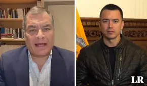 “El crimen declaró la guerra al Estado”: Rafael Correa pide a Noboa no ceder ante criminales