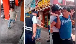 Cieneguilla: cocinero de chifa amenaza con machete a trabajadores de barbería