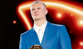 Globe Soccer Awards 2024: Erling Haaland, el mejor del mundo