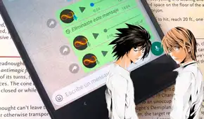 WhatsApp: ¿quieres enviar audios a tus amigos con las voces de Light Yagami y L, de 'Death Note'? WhatsApp: ¿quieres enviar audios a tus amigos con las voces de Light Yagami y L, de 'Death Note'?