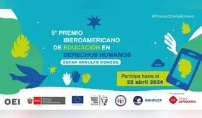 V Premio Iberoamericano de Educación en Derechos Humanos premiará con 8 mil dólares al primer puesto ganador del concurso
