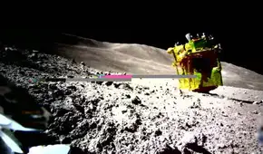 Nave japonesa que aterrizó de cabeza en la Luna envía su primera imagen tras 9 días sin comunicación