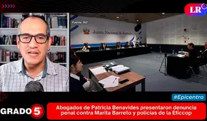 Gómez Fernandini sobre Patricia Benavides: "No le funcionaron los amparos y ahora denuncia al Eficcop"