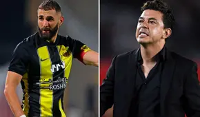 Marcelo Gallardo y la drástica decisión que tomó con Karim Benzema tras discutir en Al Ittihad