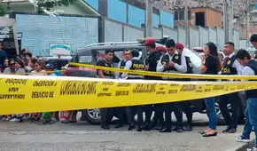 San Juan de Lurigancho: sicarios acribillan a 3 hombres mientras almorzaban