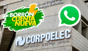 ¿Se puede registrar Borrón y Cuenta Nueva por WhatsApp? Revisa todo sobre los pagos Corpoelec