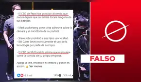 Afirmaciones sobre los CEO de Pepsi y McDonald’s son falsas, pero otras son reales