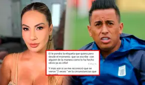 ¡Nuevas pruebas! Pamela López desmiente a Christian Cueva sobre infidelidad con Chris Soifer