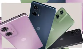 Motorola presenta 4 celulares en Perú: ¿cuáles son sus especificaciones, colores y precios?