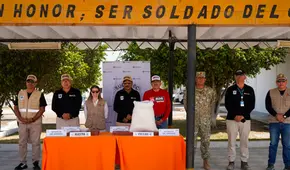 Pisco: destruyen 10 toneladas de químicos para explosivos usados por terroristas y narcotraficantes