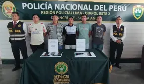 PNP detiene a presuntos barristas tras balacera que dejó 2 menores heridos: se incautó arma de fuego