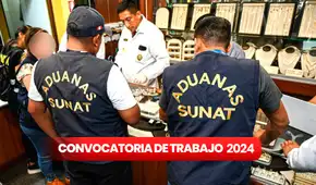 ¡Trabaja en SUNAT! 159 EMPLEOS para bachilleres y titulados con SUELDOS de hasta S/11.000 ¡Trabaja en SUNAT! 159 EMPLEOS para bachilleres y titulados con SUELDOS de hasta S/11.000
