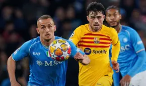 ¡Lo define en casa! Barcelona empató 1-1 ante Napoli por Champions y tiene medio boleto asegurado