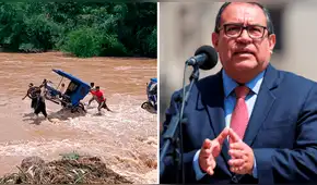Otárola sobre lluvias en el norte: "Lo que ha sucedido en Tumbes y Piura no ha sido desastroso"