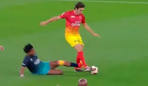 Streamer Speed casi 'rompe' a Kaká con peligrosa falta en partido benéfico en Qatar