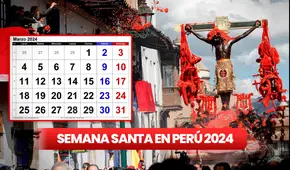 ▶ ¿Cuándo es JUEVES y VIERNES SANTO 2024 en Perú?
