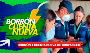 Plan Borrón y Cuenta Nueva de Corpoelec 2024 EN VIVO: registro, FECHA de VENCIMIENTO y ÚLTIMAS NOTICIAS