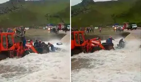 Ayacucho: minivan cae a río Siyacc con docentes que iban a su primer día de clases