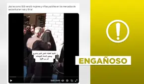 Este video no expone venta de mujeres y niñas del ISIS en Irak: es una actuación