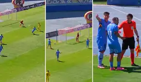 Y encima le reclamó al árbitro: defensa chileno cometió el autogol más alucinante del 2024