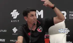 Mauricio Larriera, extécnico de Alianza, 'explota' en plena conferencia: "No quiero pecar de estúpido"