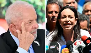 Lula da Silva recomienda a María Corina Machado "no llorar" y elegir a otro candidato