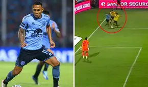 Hinchas de Belgrano maravillados con el nivel y la jugada de fantasía de Bryan Reyna: "Lo que juega"