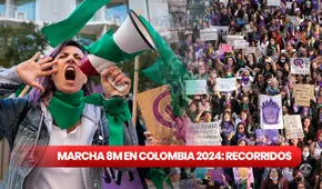 Marcha 8M en Colombia: horario y qué llevar para la manifestación por el Día de la Mujer