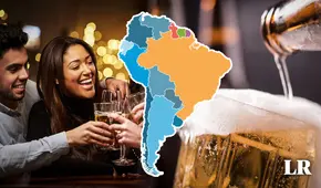 ¿Cuál es el país de América Latina con mayor consumo de alcohol?: está en el top 10 a nivel mundial