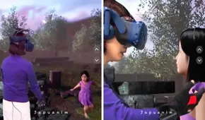 Recrean a niña fallecida con realidad virtual y madre conmueve con su reacción al verla