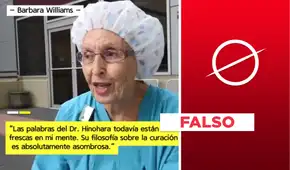 Enfermera de más de 90 años no recomendó “parches para pies de Hinohara" para combatir dolencias
