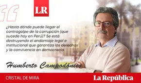 Percepción de la corrupción, por Humberto Campodónico