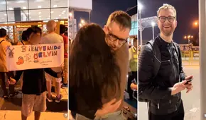 Holandés queda sorprendido por recibimiento de familia de su novia en aeropuerto de PERÚ