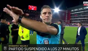 Partido Boca Juniors vs. Estudiantes quedó suspendido tras convulsión de Javier Altamirano