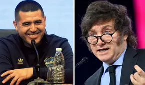 Riquelme y la sarcástica respuesta a Javier Milei por decir que su gestión en Boca es mala