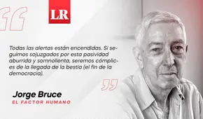 La bestia se acerca, por Jorge Bruce