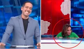 Óscar del Portal y su irónico comentario tras caída de Alvina Ruiz: “Agárrense bien”