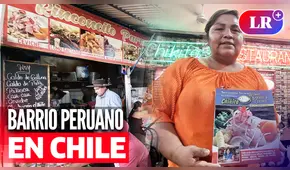 Conoce el barrio de peruanos más grande en Chile