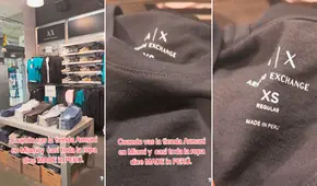 Peruano va a exclusiva tienda de ropa en Miami y queda sorprendido al ver que casi todo dice ‘Made in Perú’
