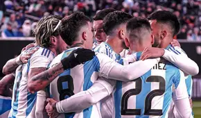 Argentina no necesitó a Messi para golear 3-0 a El Salvador en un partido amistoso
