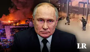 Vladimir Putin anuncia que han detenido a los culpables del tiroteo que dejó 133 muertos en Moscú