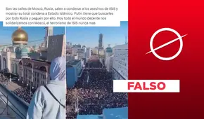 Video no expone rechazo masivo contra el reciente ataque terrorista en Crocus City Hall, Moscú