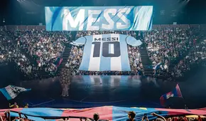 Lima: Messi, la celebración del ‘10’