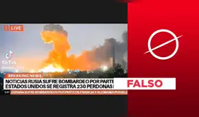 Foto de explosión no muestra un reciente “bombardeo de EE. UU. a Rusia”