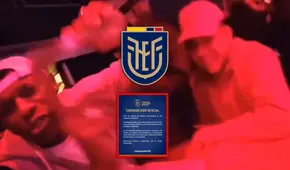 Ecuador tomó débil postura por escándalo de 3 jugadores captados en night club en Estados Unidos